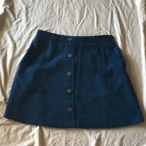 Fervour Medium heavy Blue skirt